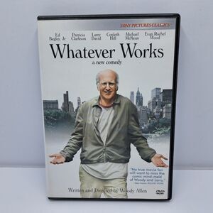 Whatever Works Woody Allen DVD 2009 Larry David Comedy Sony Pictures